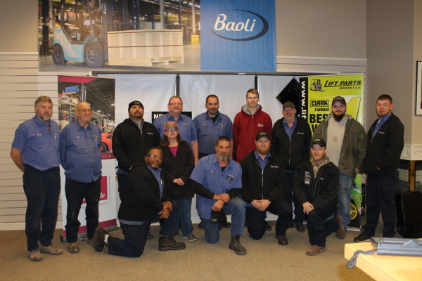 Lift Parts service team